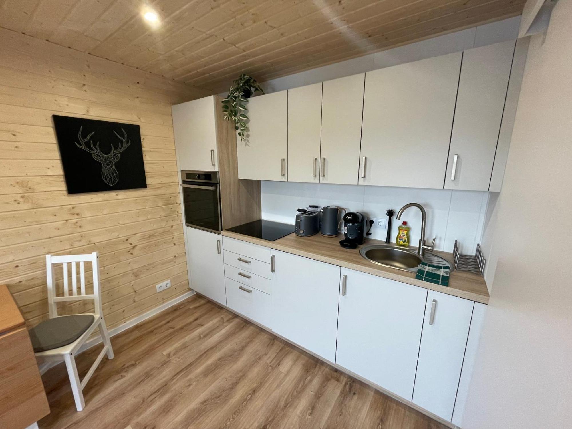 Tinyhaus #1 Huelben - Ortsrand - Kostenlose Parkplaetze Hulben Eksteriør bilde