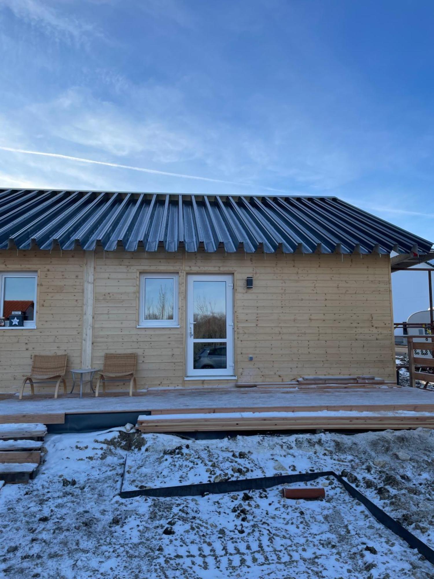 Tinyhaus #1 Huelben - Ortsrand - Kostenlose Parkplaetze Hulben Eksteriør bilde