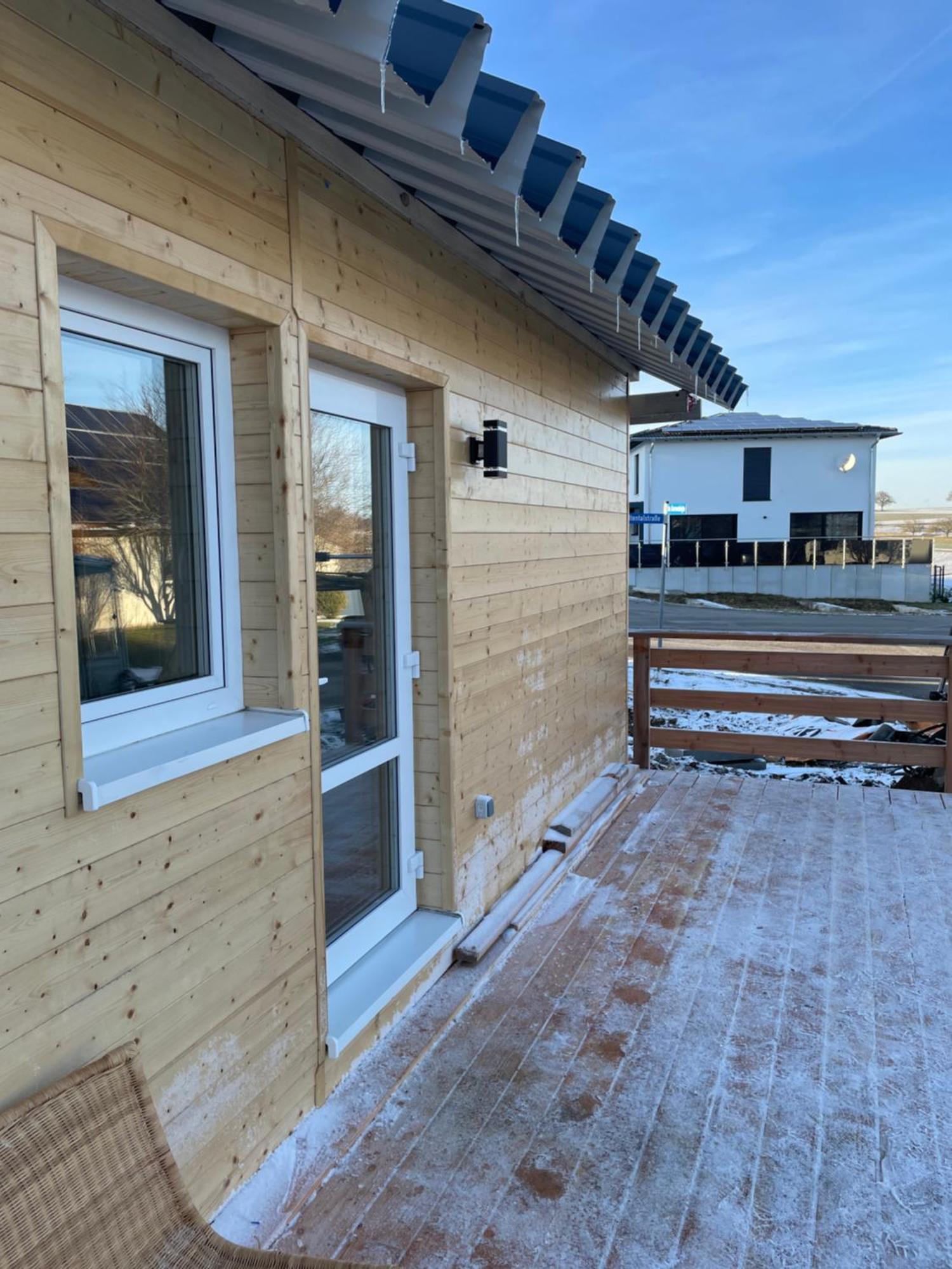 Tinyhaus #1 Huelben - Ortsrand - Kostenlose Parkplaetze Hulben Eksteriør bilde